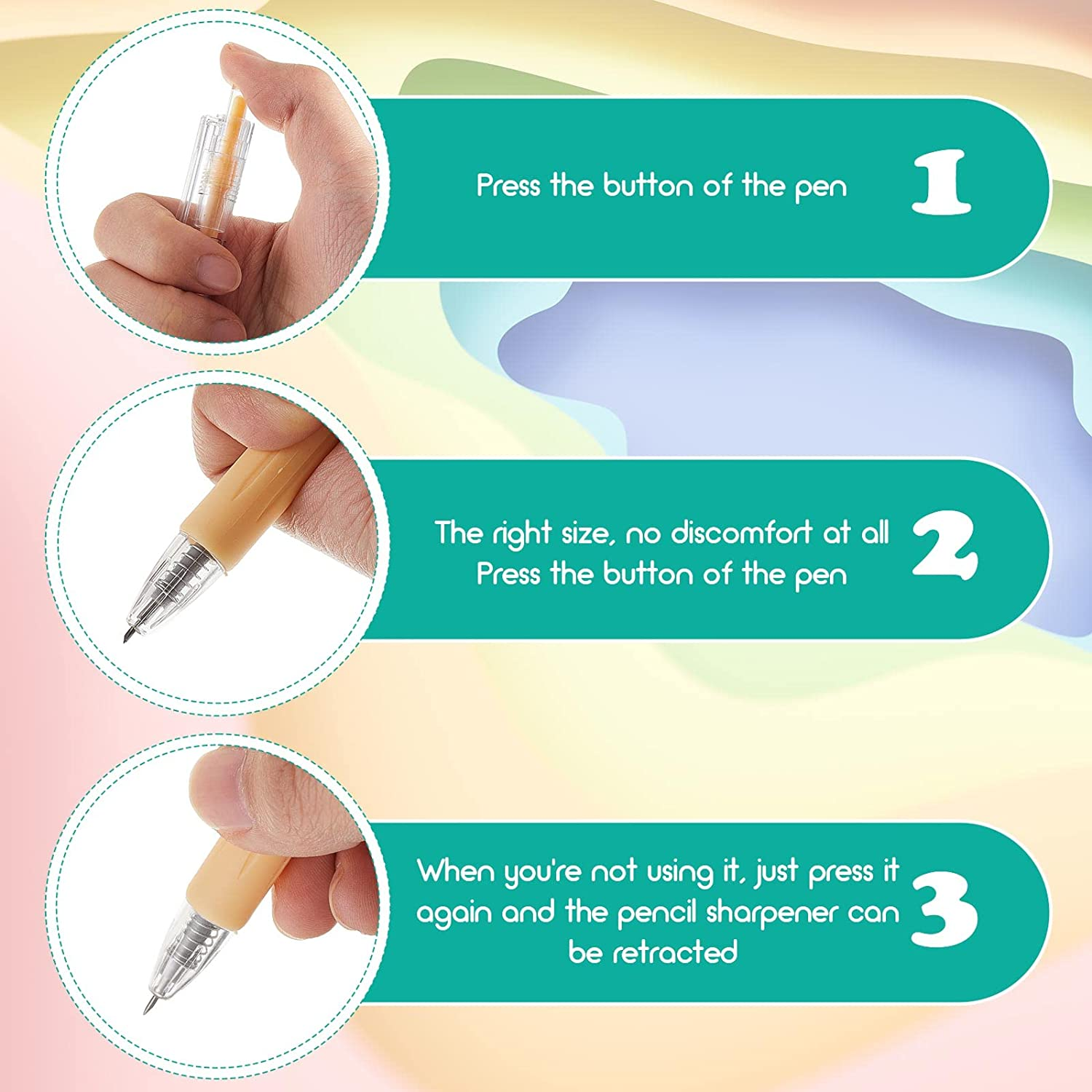 6 Pieces Art Cutting Tools Knife Pen Craft Paper Cutter Pen Carving Tools for DIY Kit Scrapbooking Drawing and Crafting Utility Precision Paper Cutting Tool image number 4