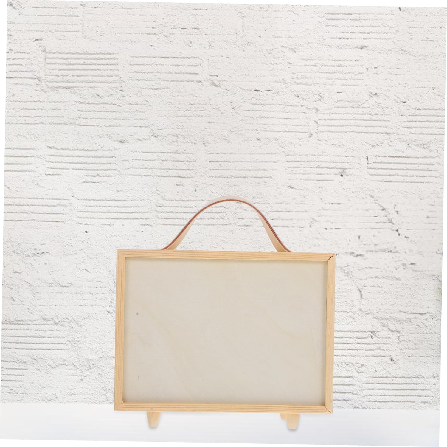 Wooden Keepsake Box with Handle Unfinished Rustic Jewelry Organizer for Weddings Parties and DIY Painting Durable Solid Storage for Dolls and Collectibles image number 1