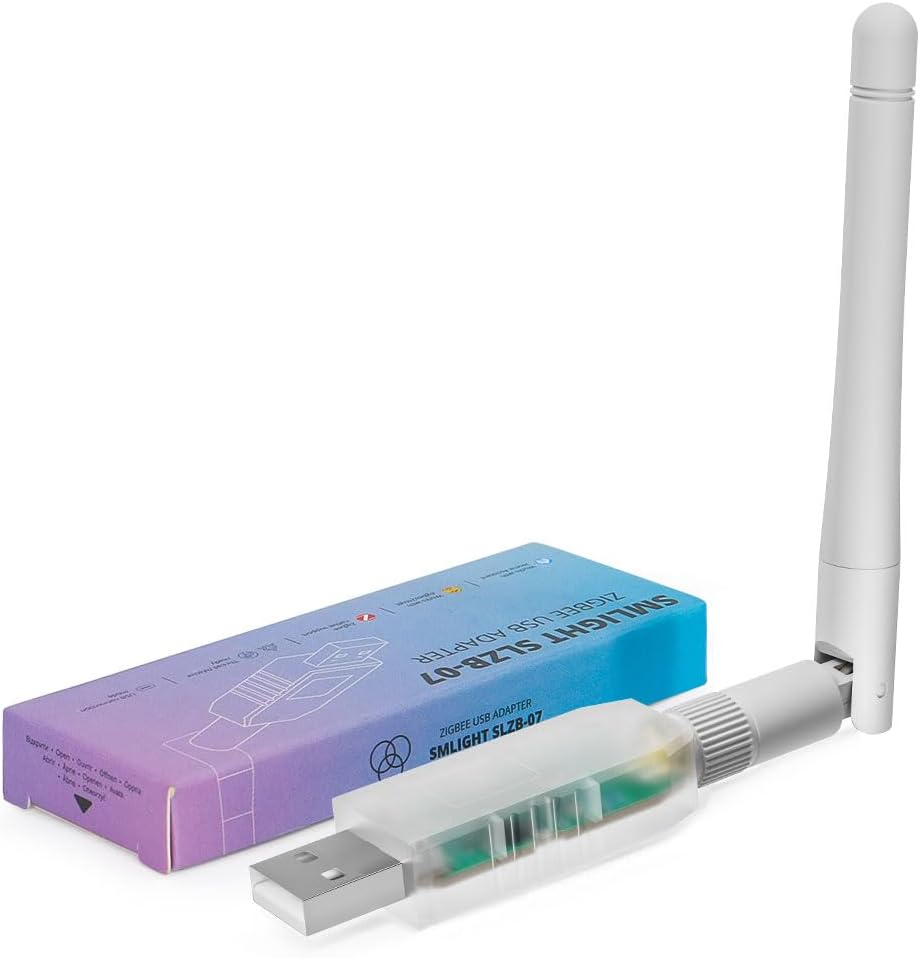 SMLIGHT SLZB-07 Zigbee 3.0 Coordinator Thread/Matter Mini USB Adapter Works with Zigbee2Mqtt, Home Assistant, ZHA image number 4
