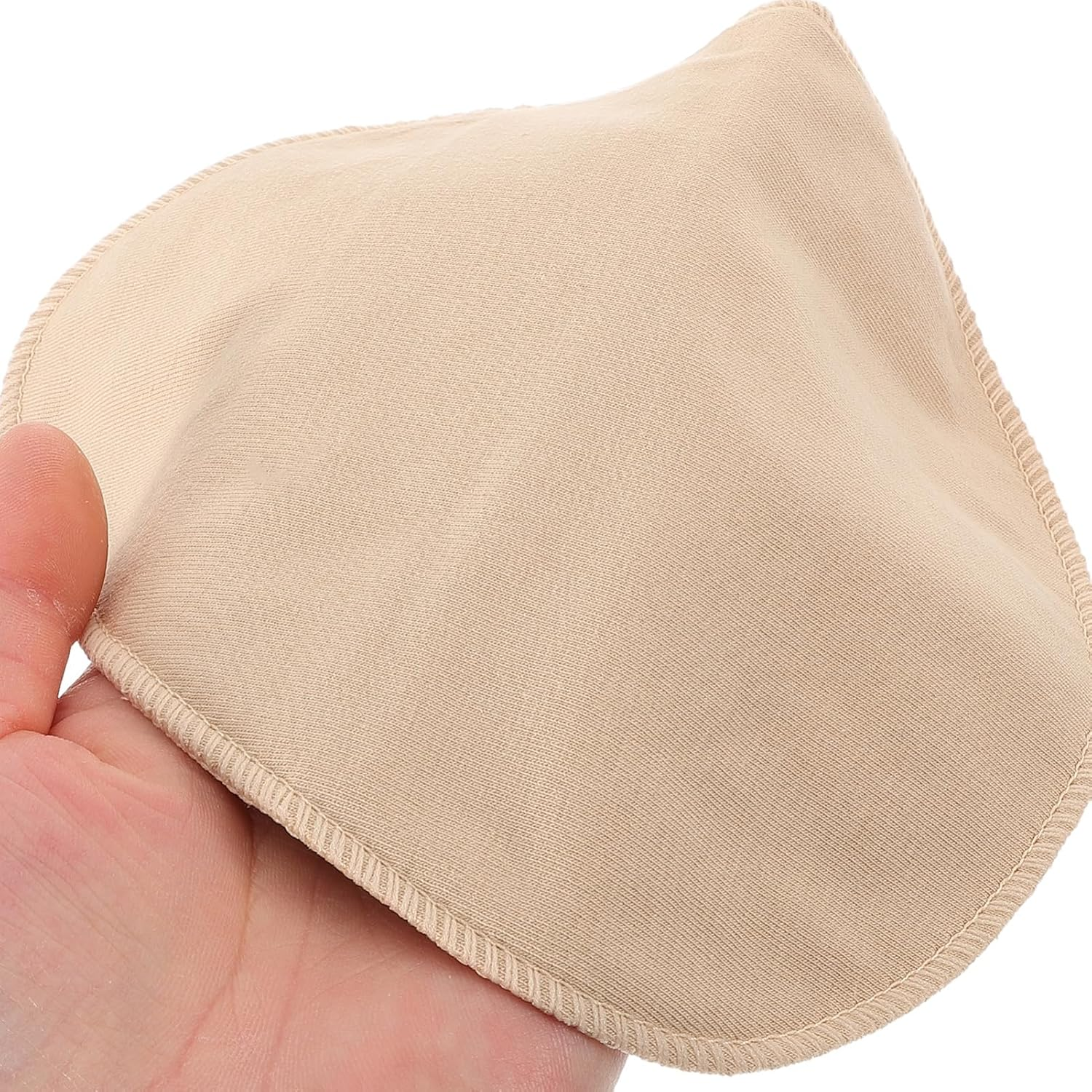 Bra Insert Sleeve Prosthesis Cover Cotton Protective Bra Pad Sleeve Skin Color L Size for Women Breast Form Protection in Everyday Wear image number 1