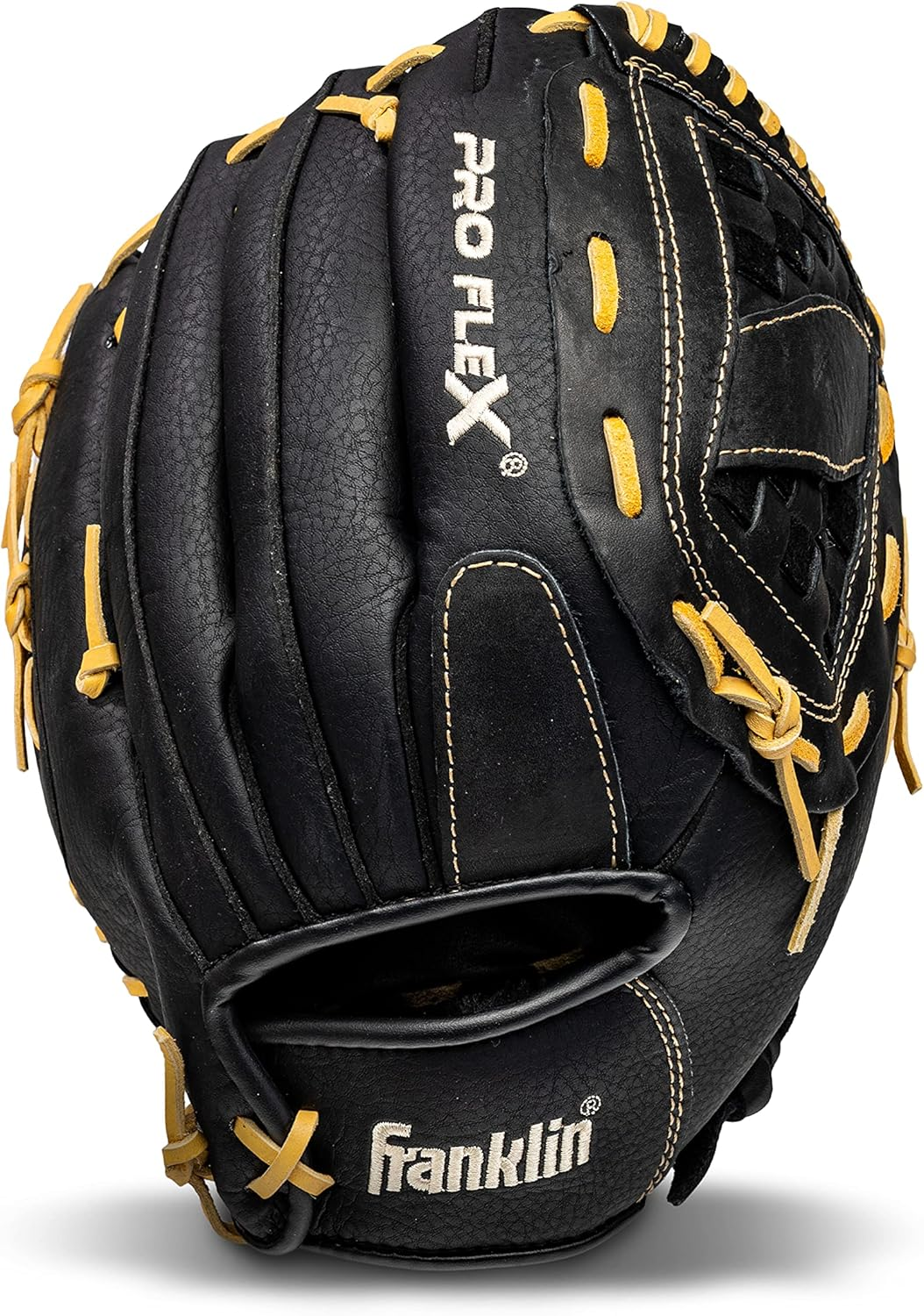 Franklin Sports Baseball Glove - Proflex Adult Baseball + Softball Glove - Baseball + Fastpitch Softball Outfield Mitt - Left Handed Throw + Right Handed Throw image number 6