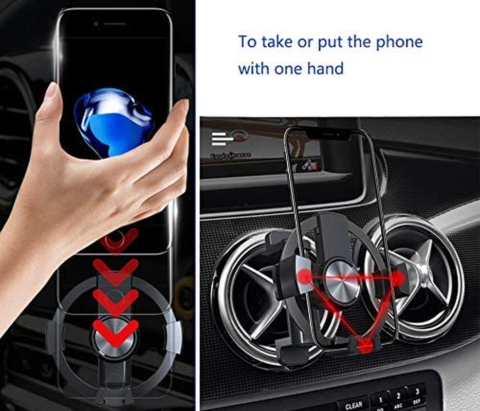 Car Phone Holder Mount Compatible with Mercedes Benz C-Class, E-Class,S-Class,B-Class,A-Class, Glc/Gle/Gls/Glb/Gla-Class 2016-2023 & Mini Cooper image number 1