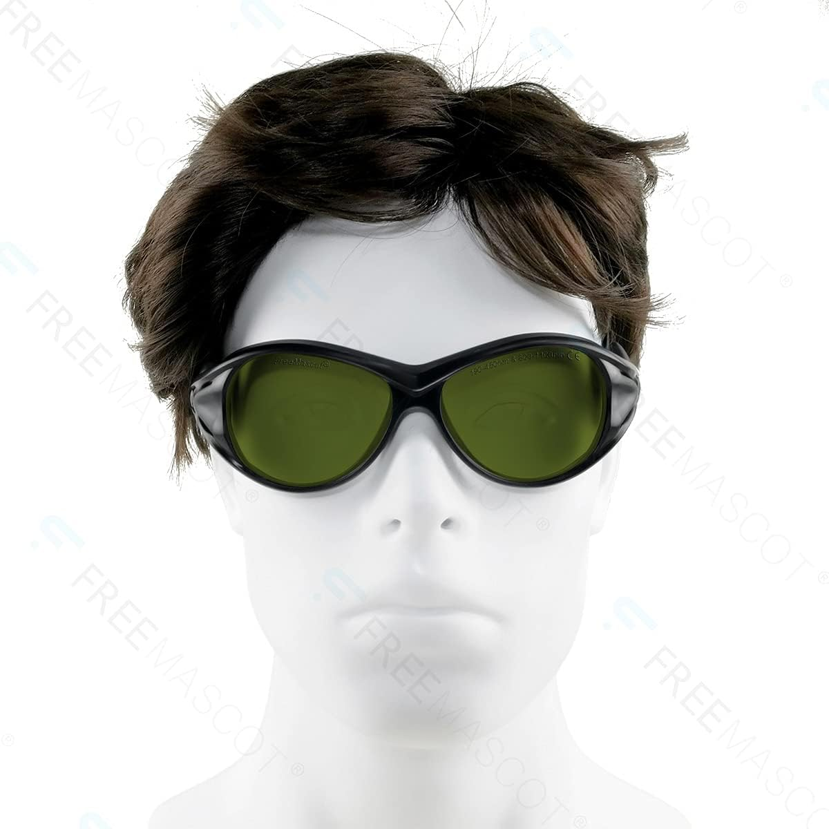 FREEMASCOT OD 8+ 190Nm-450Nm / 800Nm-1100Nm Wavelength Professional Laser Safety Glasses for 405Nm, 450Nm, 980Nm, 1064Nm Laser image number 2