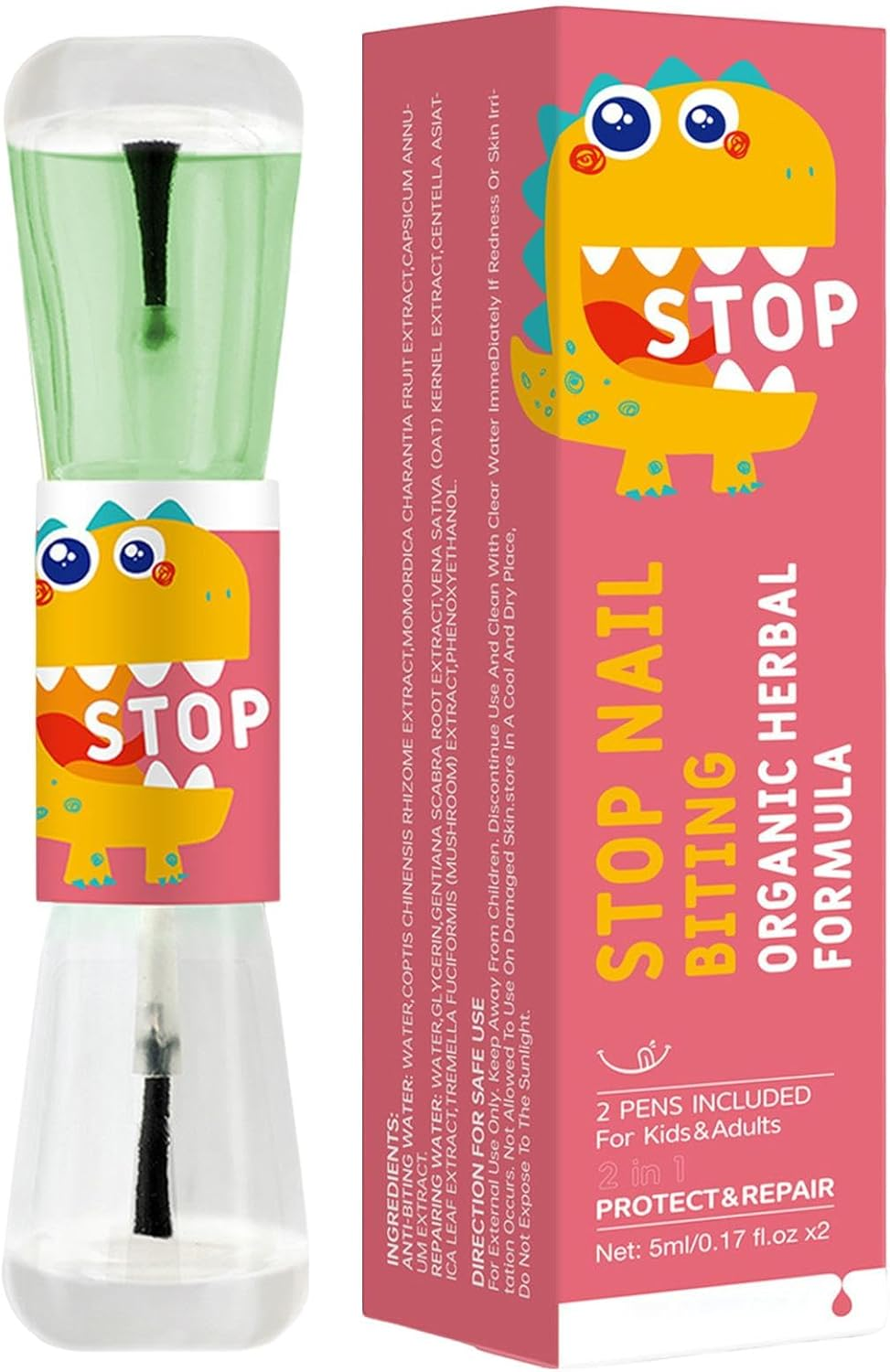 Meindin Nail Biting Prevention | Thumb Sucking Solution Nail Strengthener,Finger Sucking Guard Prevention, Long-Lasting Protection, Safe Forenhanced Nail Care image number 4