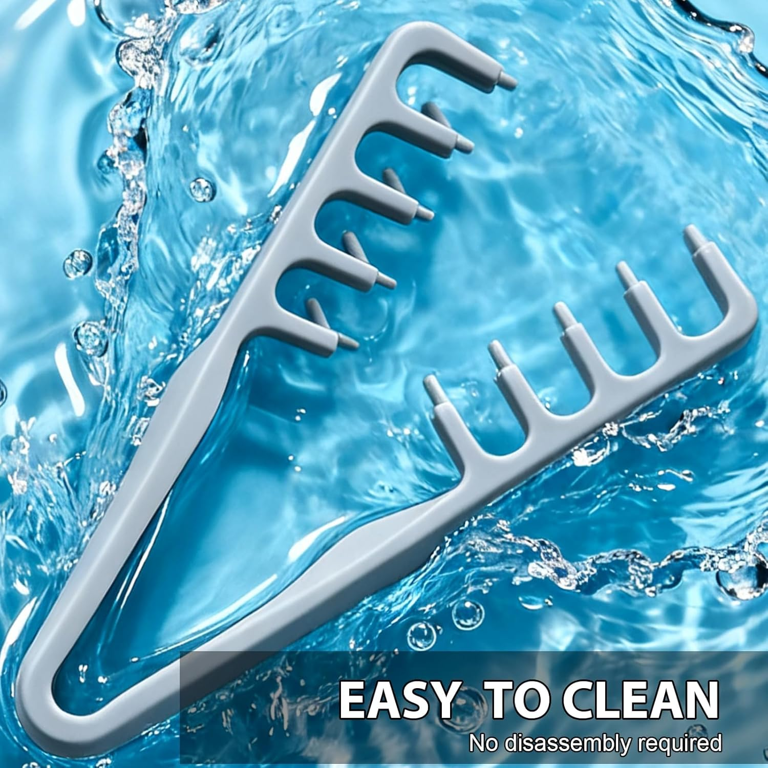 Afeamo Texture Comb, Volumizing Wide-Tooth Hair Styling Comb, Texture Combs, Volumizing Styling Tool for Cover the Bangs Seam and Fluff up Top of the Head for Women Men image number 1