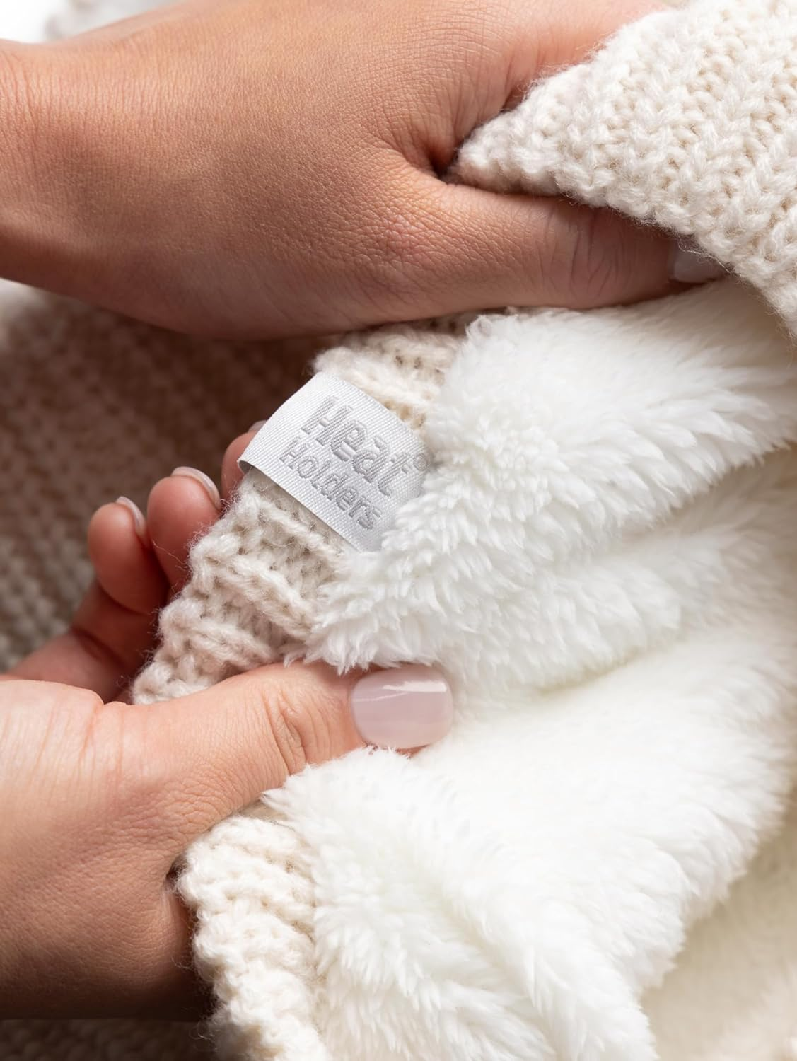 Heat Holders Winter Warm Thermal Boden Chunky Neck Warmer Womens One Size Light Grey image number 5