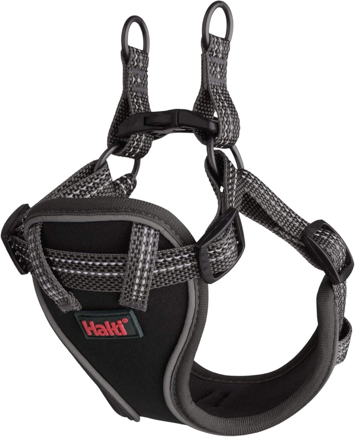 HALTI Anatomy Puppy Harness - Provides Your Puppy Freedom of Movement for Comfortable Walking. Easy-Fitting with 4 Points of Adjustment. Suitable for Miniature Dog Breeds (Size Xx-Small, Grey) image number 3