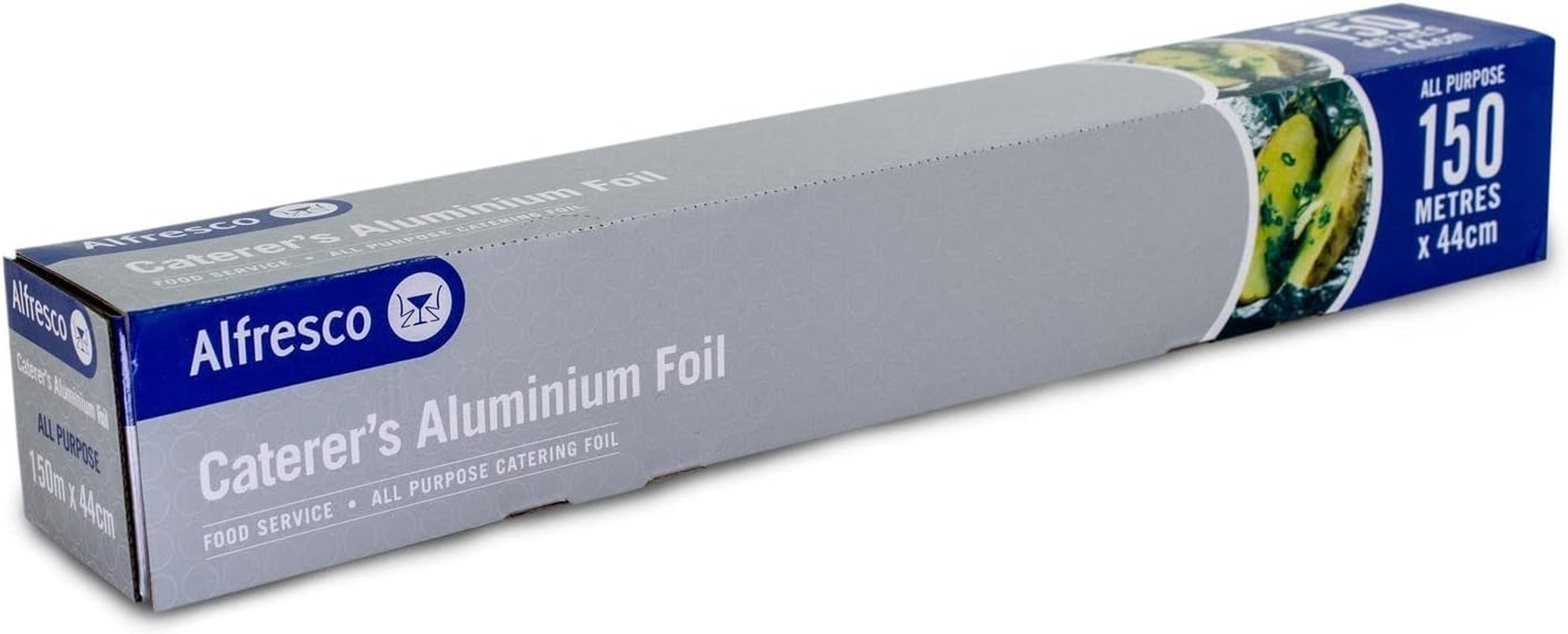 Alfresco Catering All Purpose Foil, 150 Metre Length X 44 Cm Width