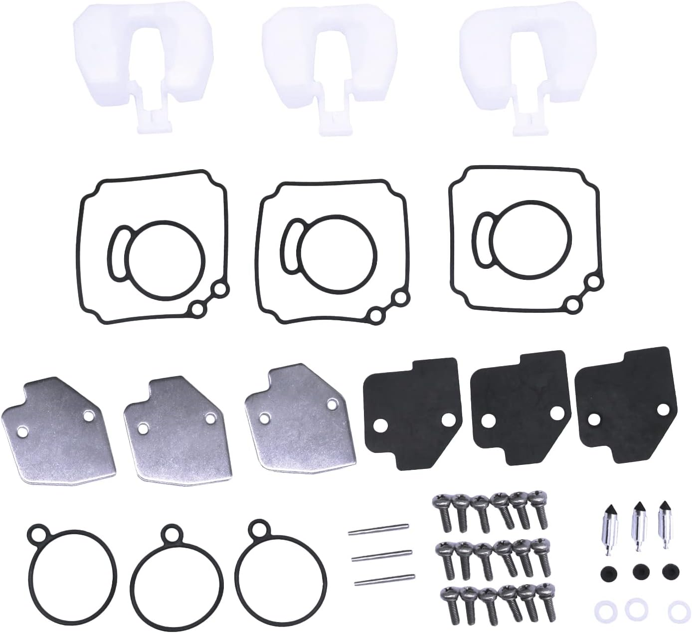 Boat Engine 3C8-87122-2 3C8-87122-1 3C8-87122-0 3C8871222 3C8871222M 3C8871221 3C8871221M Carb Carburetor Rebuild Repair Kit for Tohatsu for Nissan 40HP 50HP M40D2 M50D2 MW50D2 MX50D3 Outboard Motor image number 5