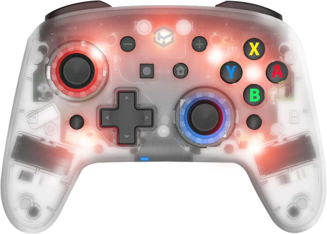Powerwave Switch RGB Wireless Controller for Nintendo Switch