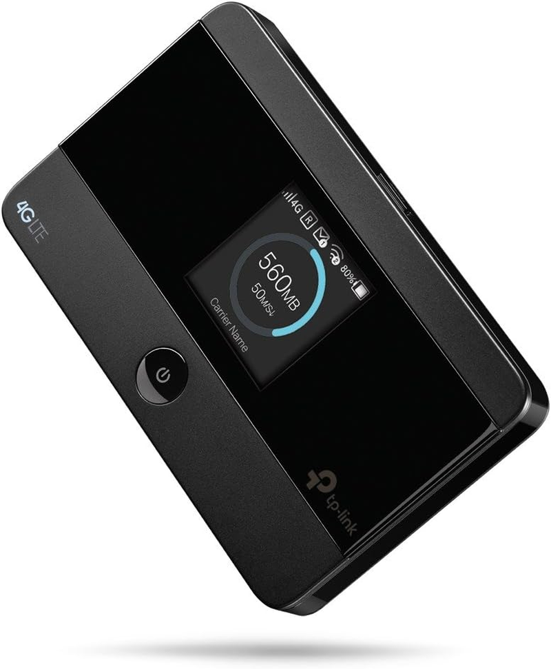 Tp-Link M7350 4G LTE Advanced Mobile Wi-Fi Device, Black image number 5