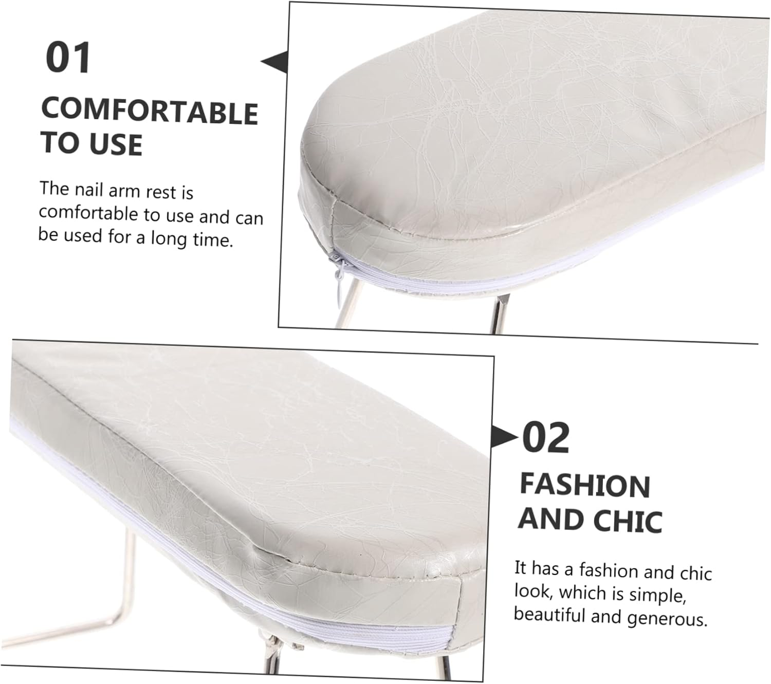 Nail Art Hand Pillow Manicure Arm Rest Cushion Stylish Nail Salon Accessory Easy to Clean image number 1