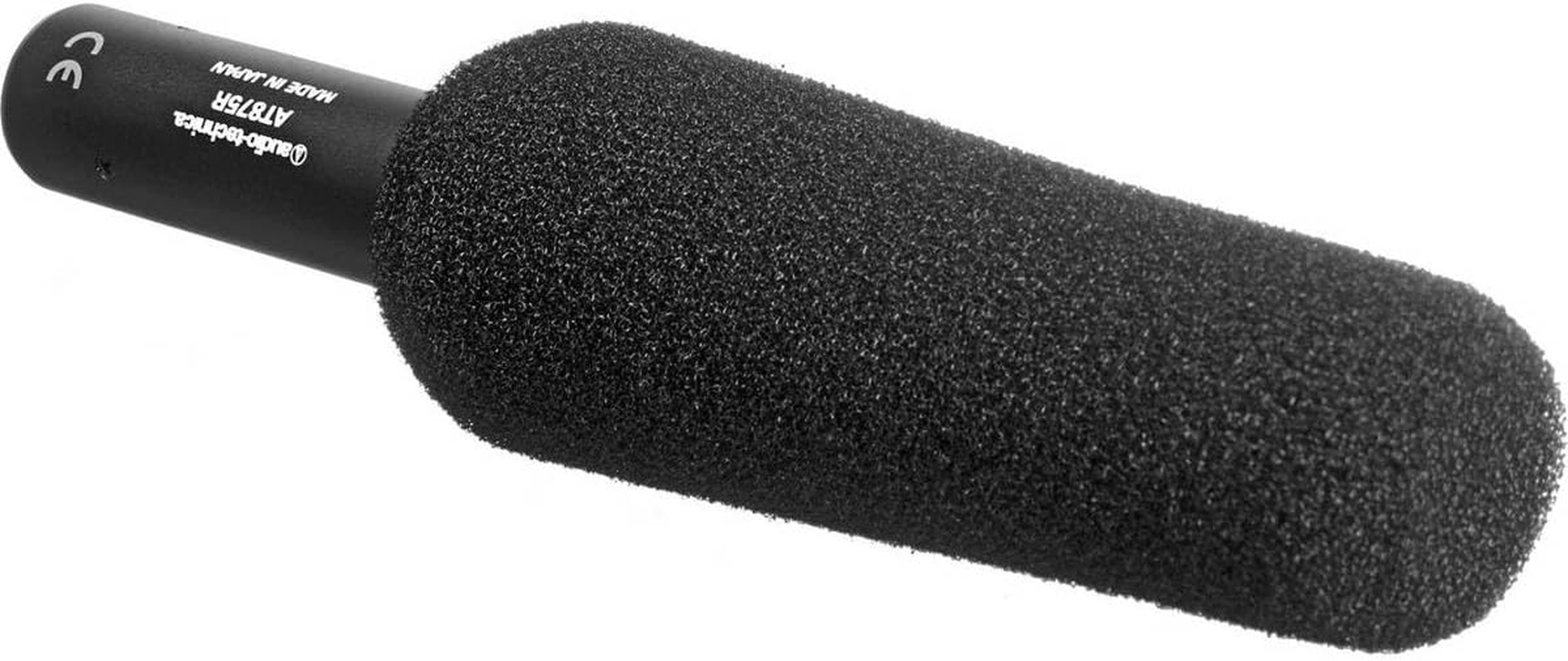 Audio Technica AT875R Line/Gradient Shotgun Condenser Microphone, Black, 9.5 X 5 X 2.75 Inches image number 2