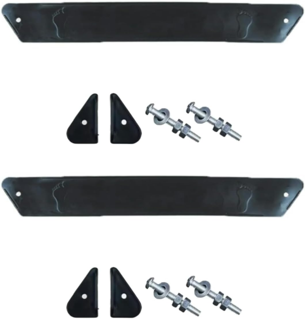 2Pcs Black Stroller Footrest Replacement Adjustable Stroller Extension Footboard Strollers and Accessories for Pushchair Seat Liners, Stroller Connectors Stroller Connectors Accessories(37Cm) image number 4