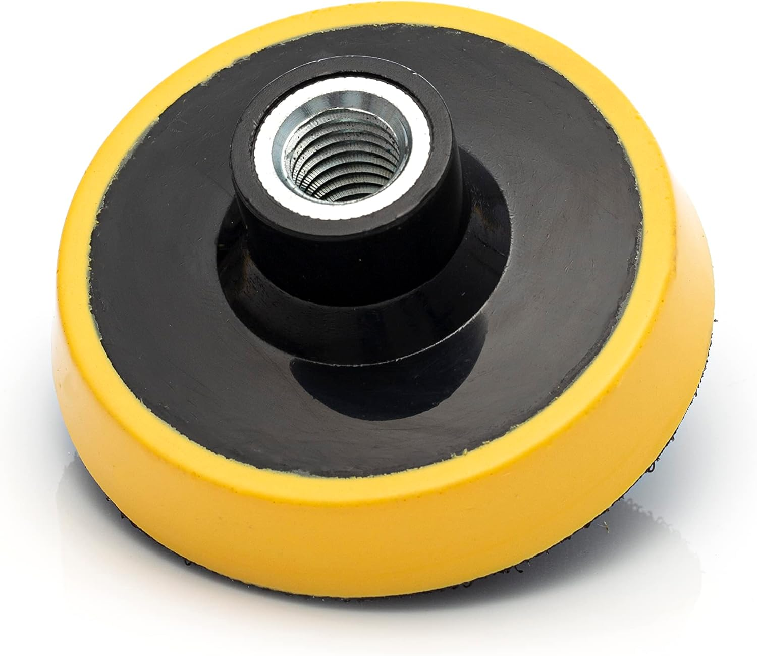 Glass Polish 3 Inch (75Mm) Premium Rotary Backing Pad with M14 Thread and Hook and Loop Grip for Use with Rotary Polisher - GP12615