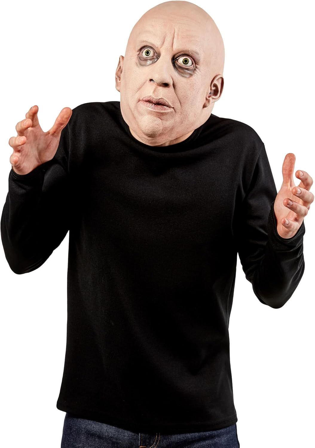 Uncle Fester Overhead Mask for Adults - Wednesday (Netflix)