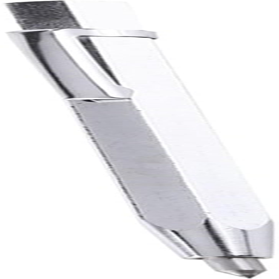 1Pc Pocket Portable Scriber Pen Tool, Glass Ceramic Engraver Scribe Tool, Alloy, Convenient Carry and Accurate Marking (Silver) image number 2