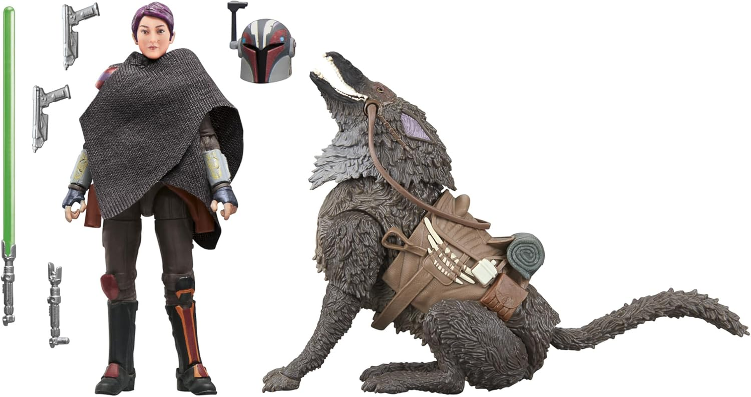 Star Wars the Vintage Collection Howler & Sabine Wren (Peridea), Star Wars: Ahsoka 3.75 Inch Collectible Action Figure 2-Pack image number 3