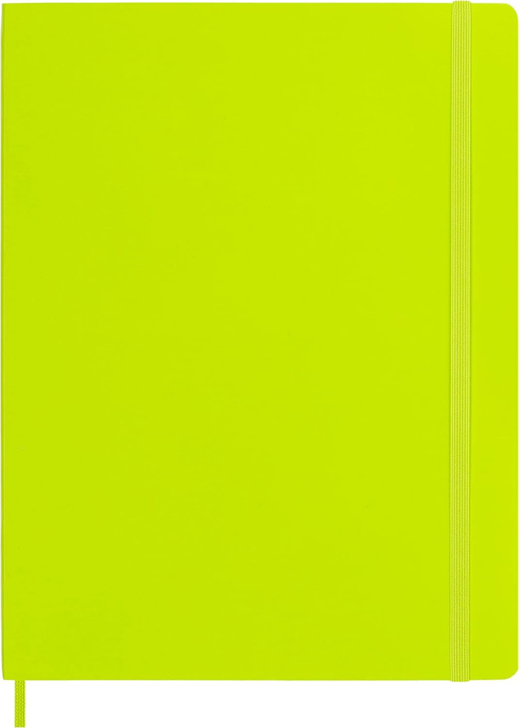 Moleskine Classic Soft Cover Plain Notebook, Lemon Green, Extra Large image number 5
