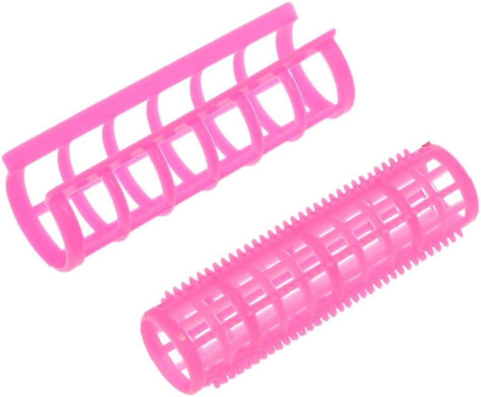 Xinyee Plastic Curlers Hair Rollers for Hair Styling Hairdressing DIY Curling Tool 12PCS image number 2