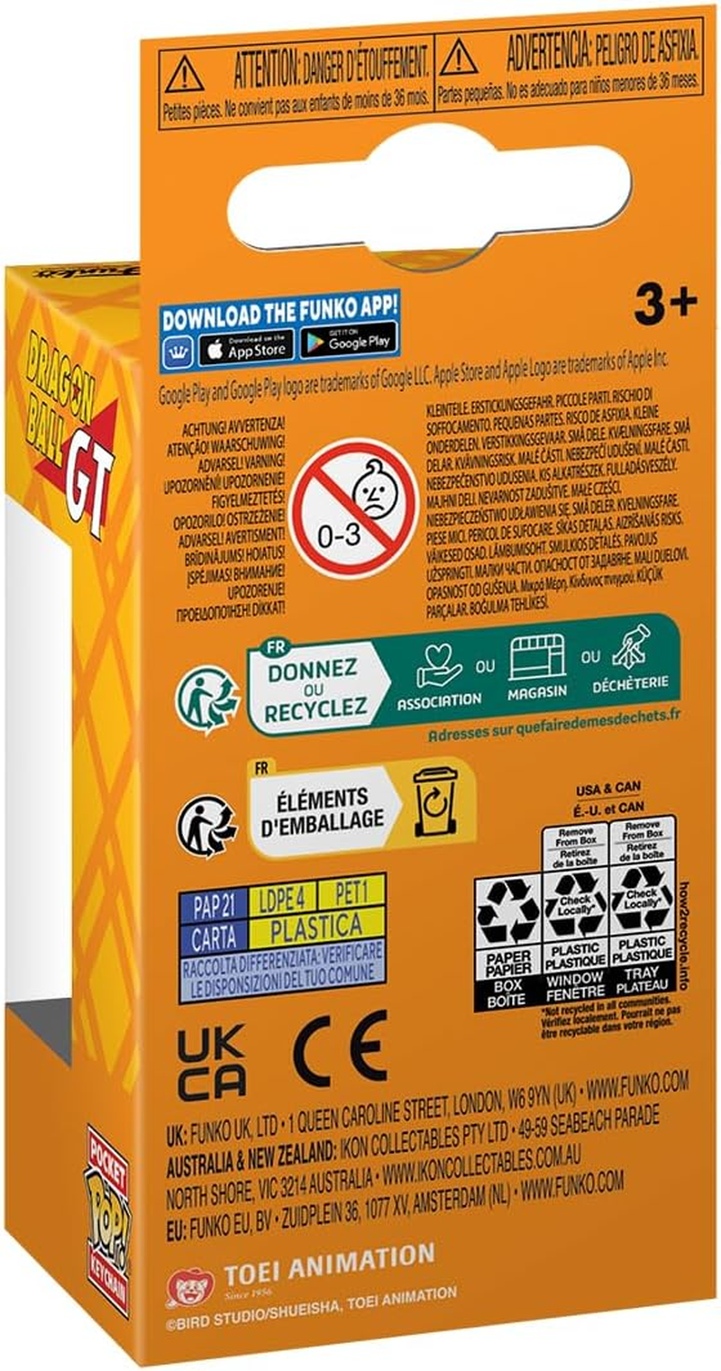 FUNKO POP! Keychain: Dragon Ball GT - Goku image number 4