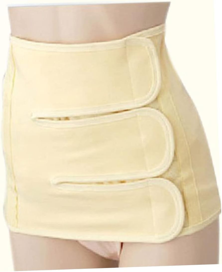 Corset Belly Wrap Band Cotton Maternity Recovery Belt for Pregnant Women Postpartum Waist Support Yellow image number 4