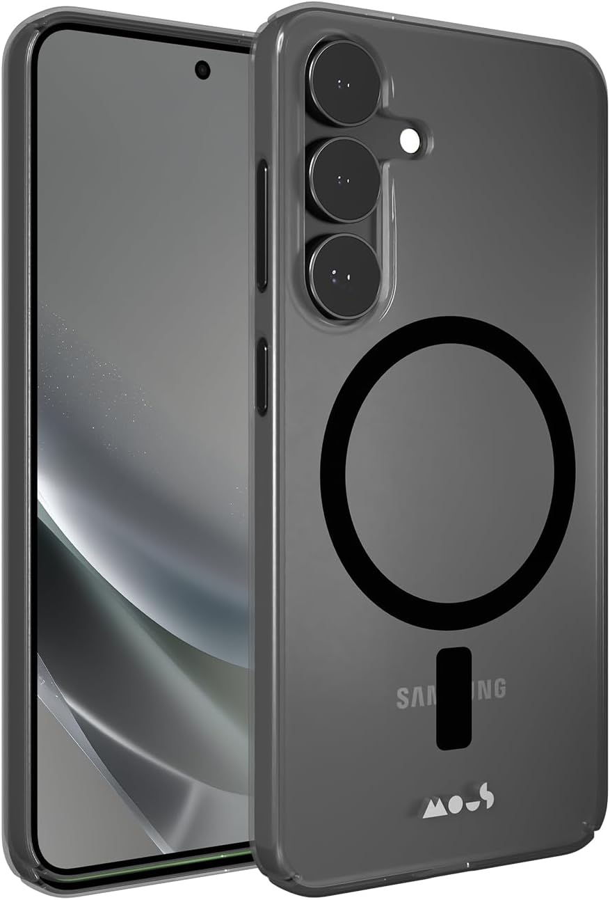 Mous for Samsung Galaxy S25 Case Slim Magsafe Compatible - Super Thin 2.0 - Magnetic Phone Cover - Sand