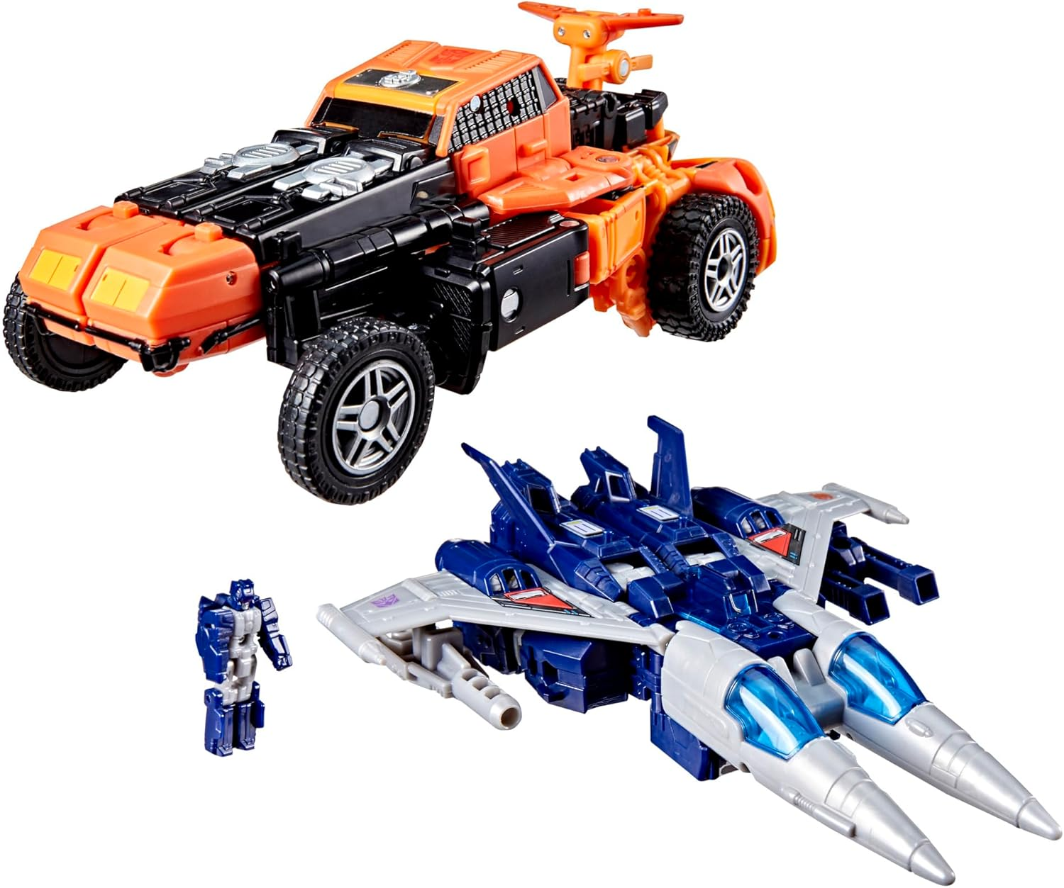 Transformers Age of the Primes Wreck 'N Doom Collection 2-Pack, 7.5-Inch Autobot Sandstorm and 5.5-Inch Slugslinger Action Figures, Robot Toys, 8+ image number 5