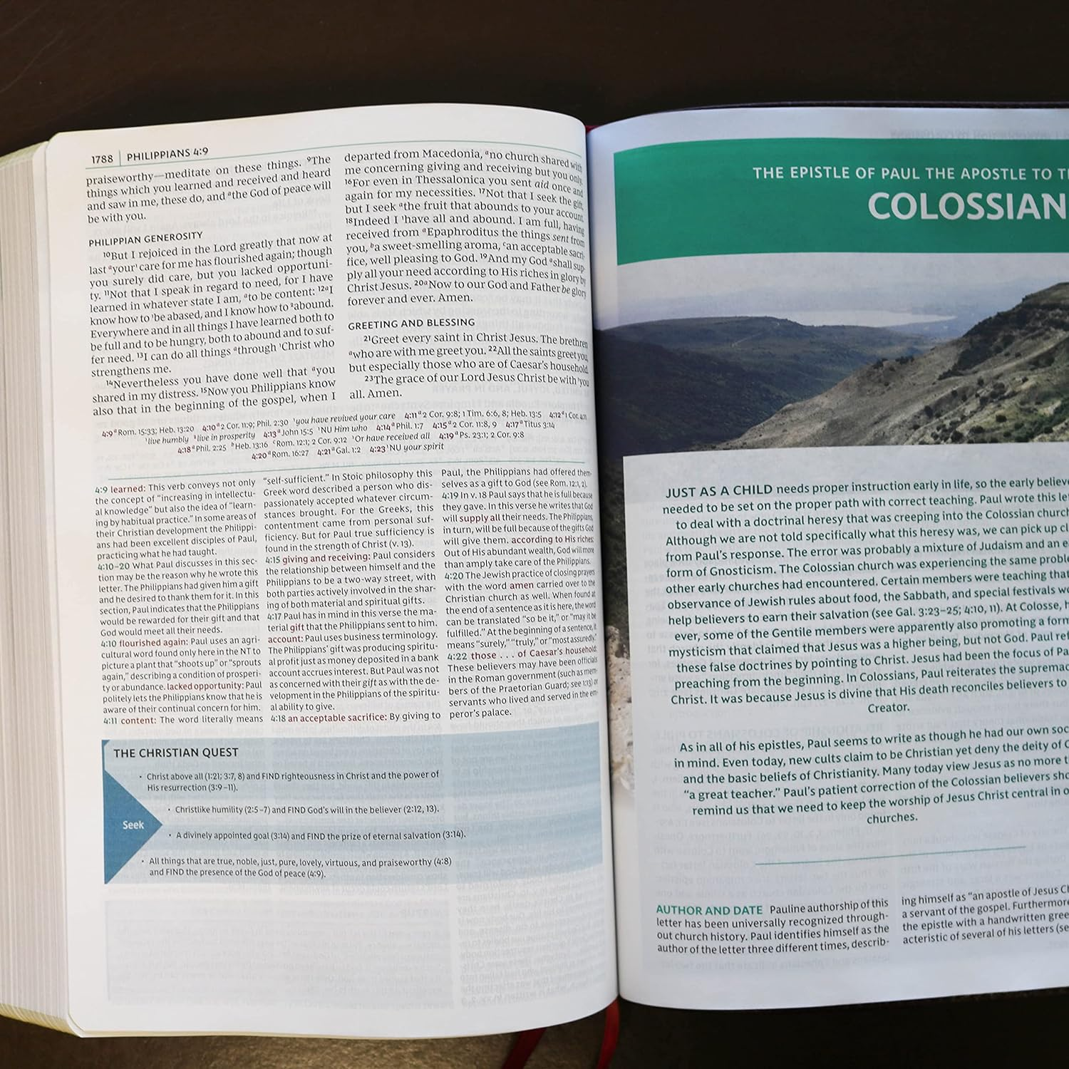 NKJV Study Bible Full-Color Red Letter Edition: the Complete Resource for Studying God'S Word image number 3