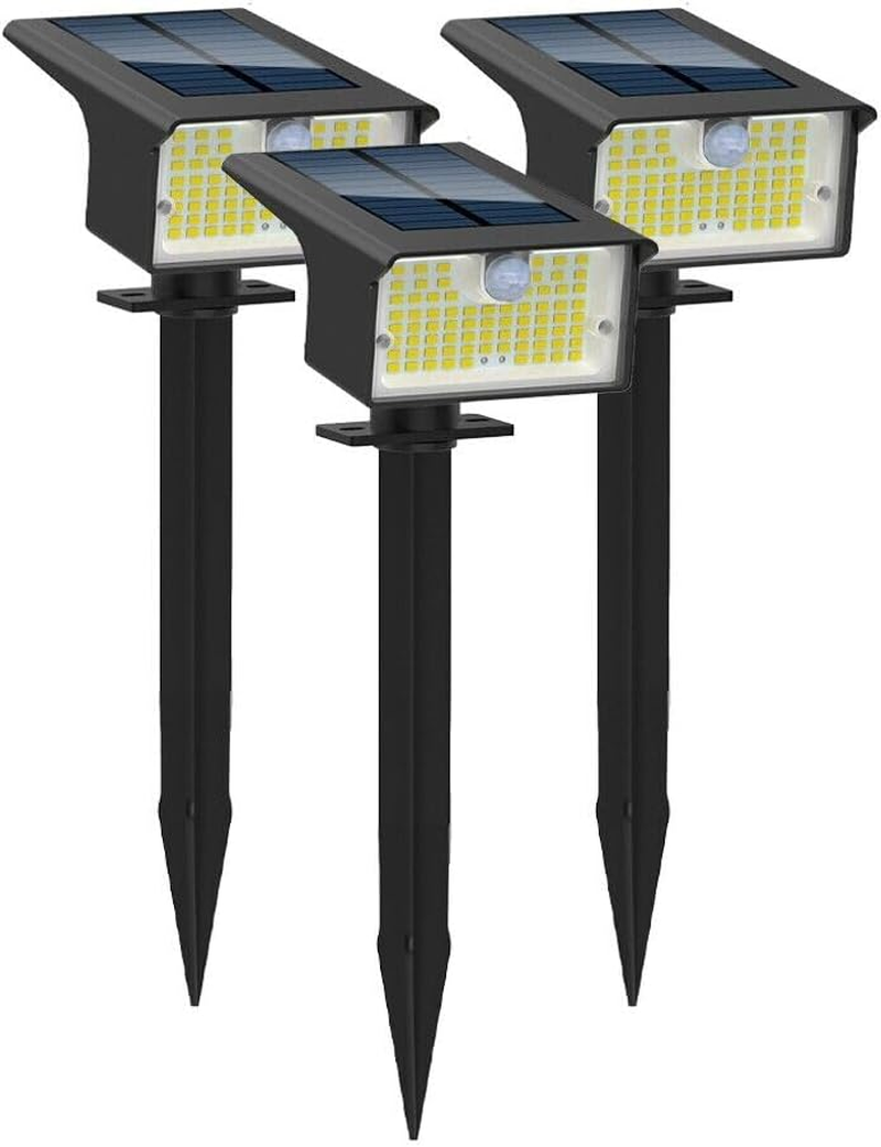 [3PCE] Litogo Solar Spot Light Cool White - Bright Outdoor Landscape Lighting image number 6