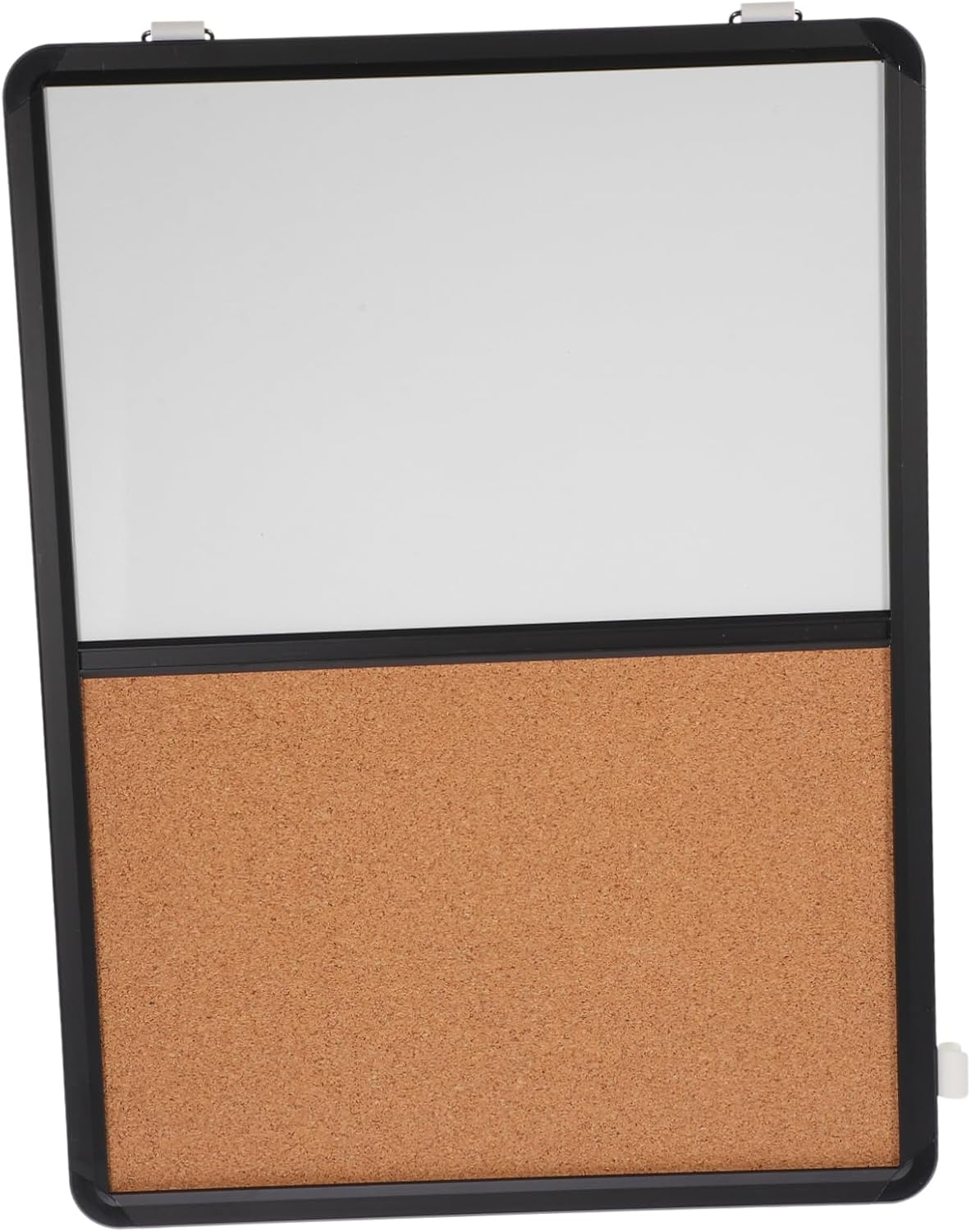 Tofficu Office Cork Board Memo Board Wall-Mounted Cork and Whiteboard Combination for Notes Photos Memos and Reminders Desktop Decor and Workspace Organizer image number 2