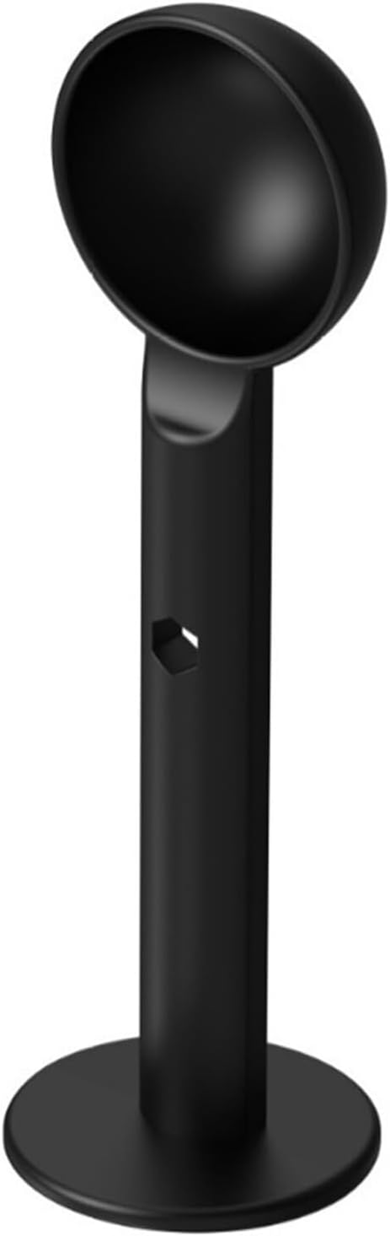 Amosfun 2-In-1 Espresso Scoop and Tamper Coffee Measuring Spoon Black Coffee Grounds Tamper Tool for Home Kitchen and Shops Espresso Making Accessories