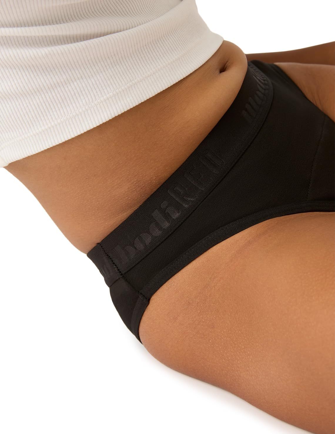 Modibodi Teen Period Hipster Bikini - Moderate Heavy Absorbency - Period Protection Underwear for Teen - Bikini Brief Underwear - Discreet Menstrual Period Panties