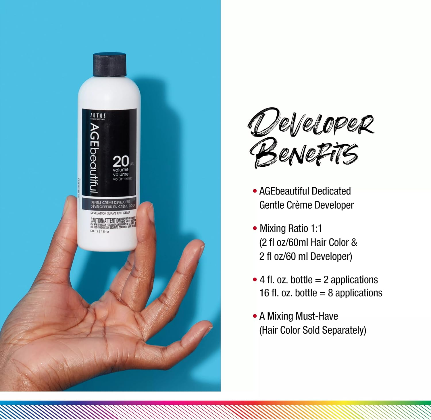 (120Ml) - AGE Beautiful 20V Creme Developer 120Ml image number 4