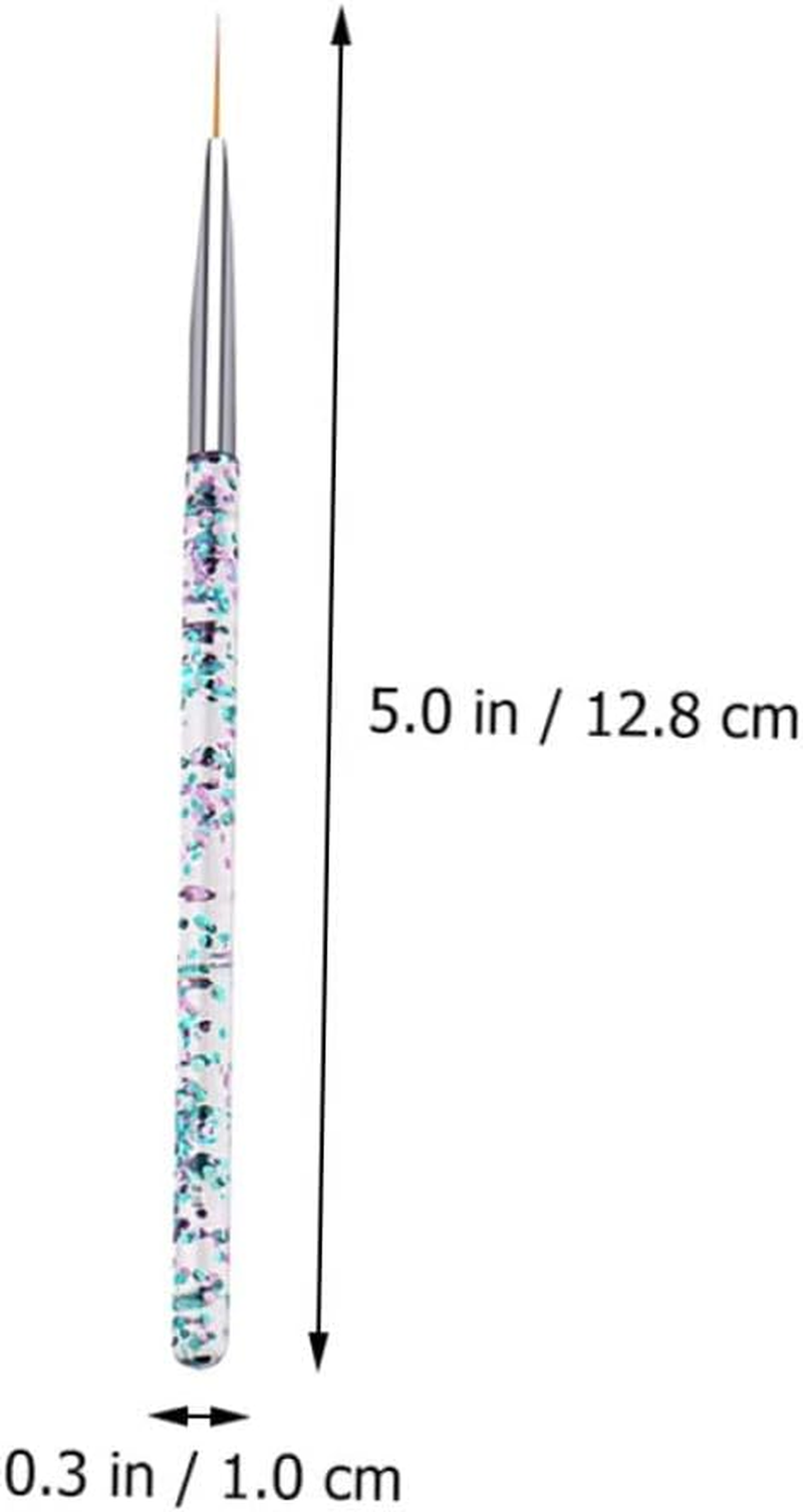 PENIKOKO Cosmetology Kit Nail Art Pen Nail Pull Pen Art Liner Manicure Kit Stamp Diy Tools