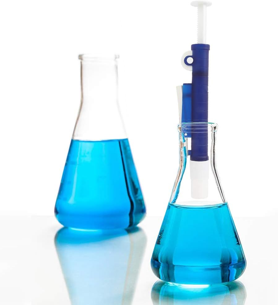 Phefop Lab Pipette Pump for Disposable Plastic and Glass Pipettes 2 Ml Blue - Easy and Wide Applicability, Draws and Dispenses Liquid - Suitable for Scientific Research image number 5