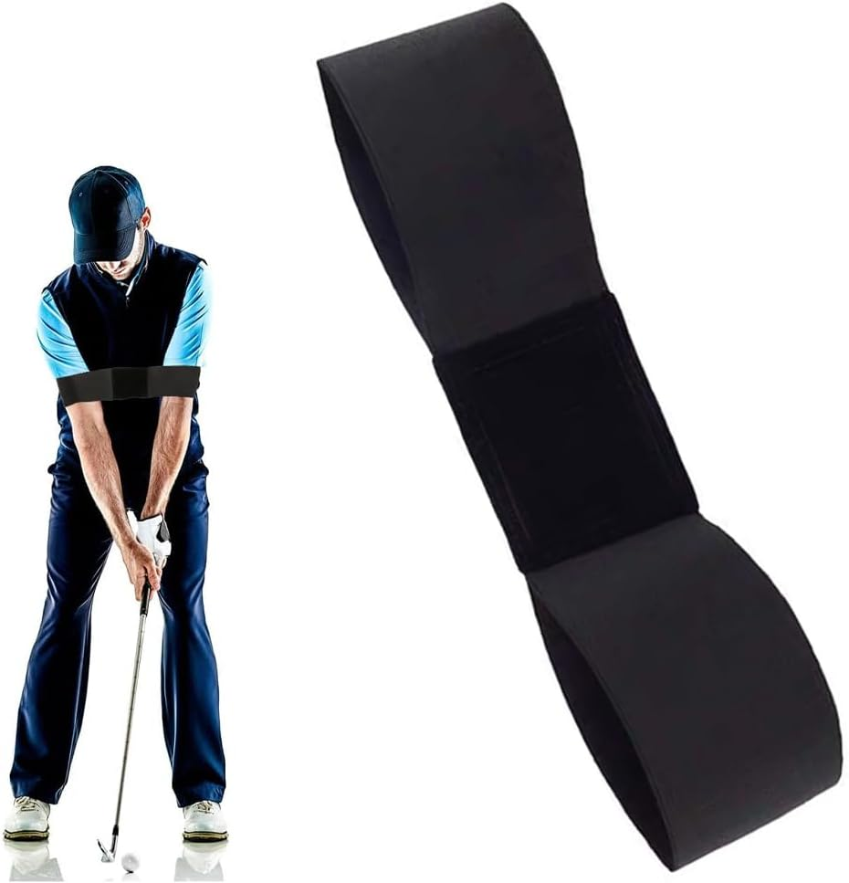 Professional Golf Swing Arm Band for Beginners, Elastic Swing Correction Training Band, Arm Elbow Posture Teaching Tool, Golf Club Practice Accessory image number 4