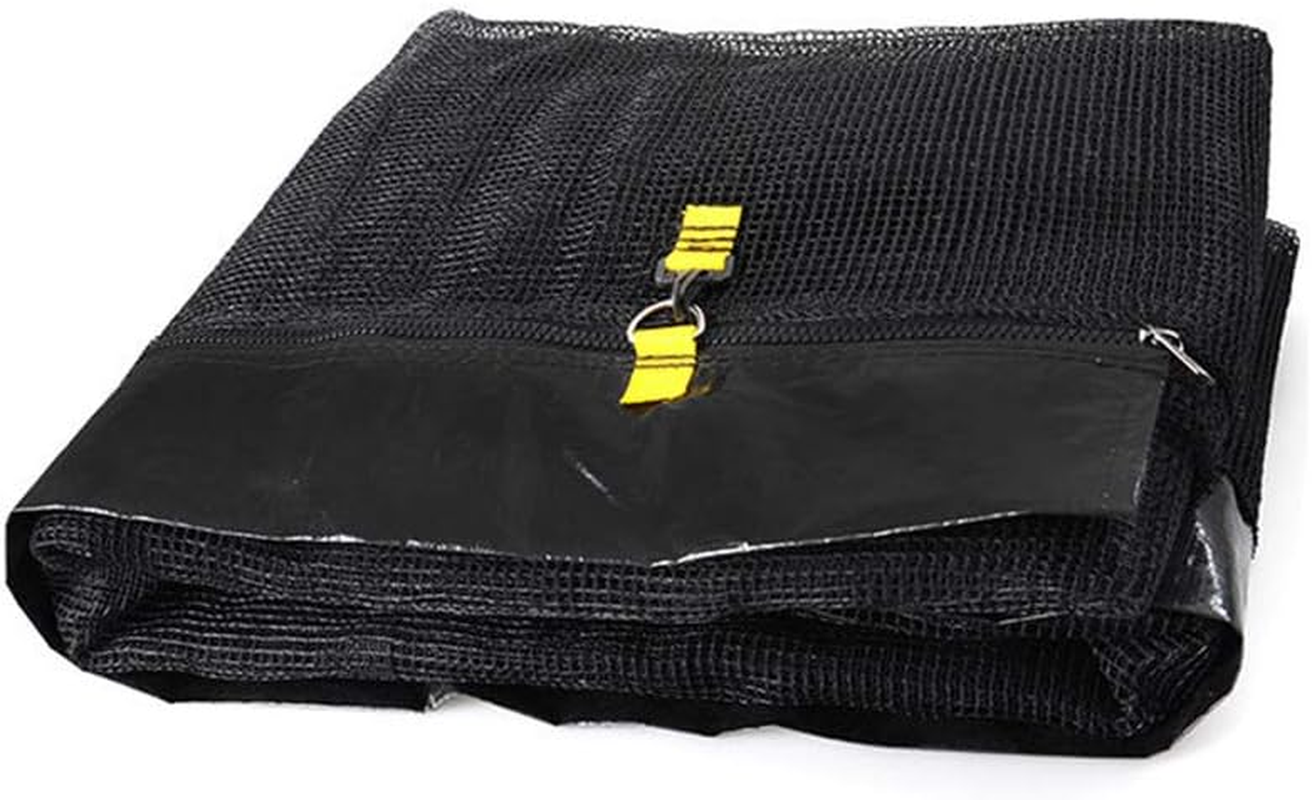 Sport Trampoline 12Ft Replacement Safety Enclosure Net for 8 Straight Poles round Frame Trampoline (Net Only) image number 3