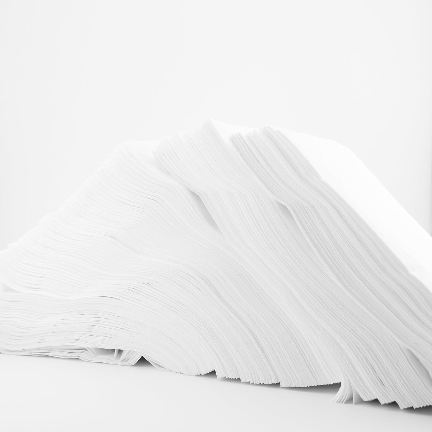 Dinner Napkins, 2-Ply, 16Gsm, White, 1 Pack of 100