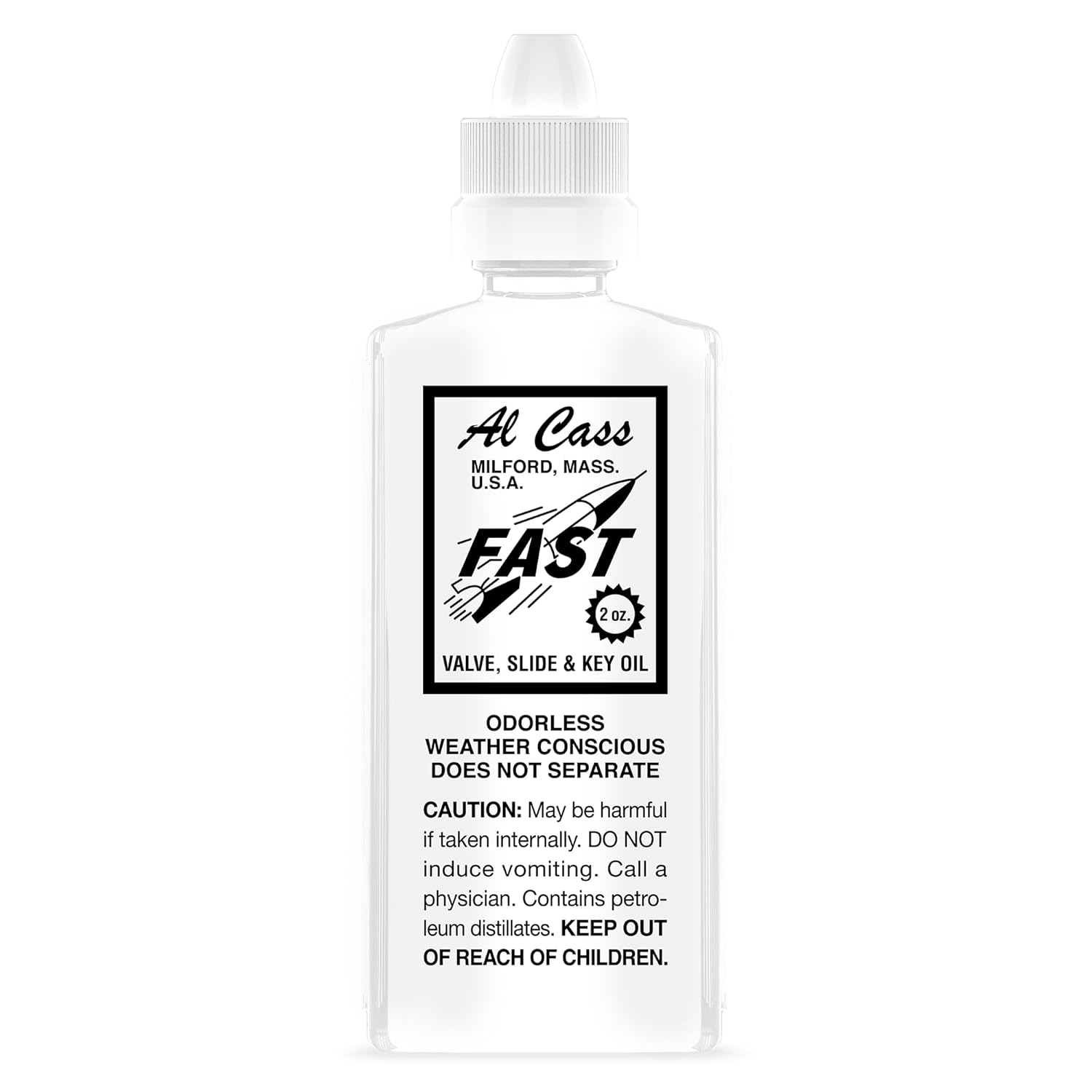 Al Cass Fast Valve Oil, (Box of 1 Doz. Bottles) image number 1
