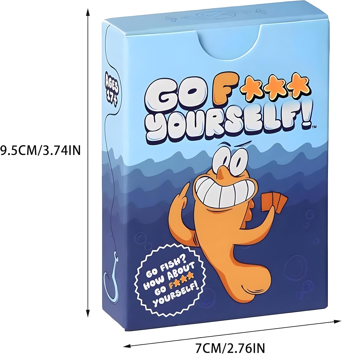 Go F K Yourself - the Go Fish Game of Life'S Little Humiliations, Adult Go Fish Card Game, Hilarious Card Games, Interactive Fun Family and Educational Games (1Pcs) image number 5