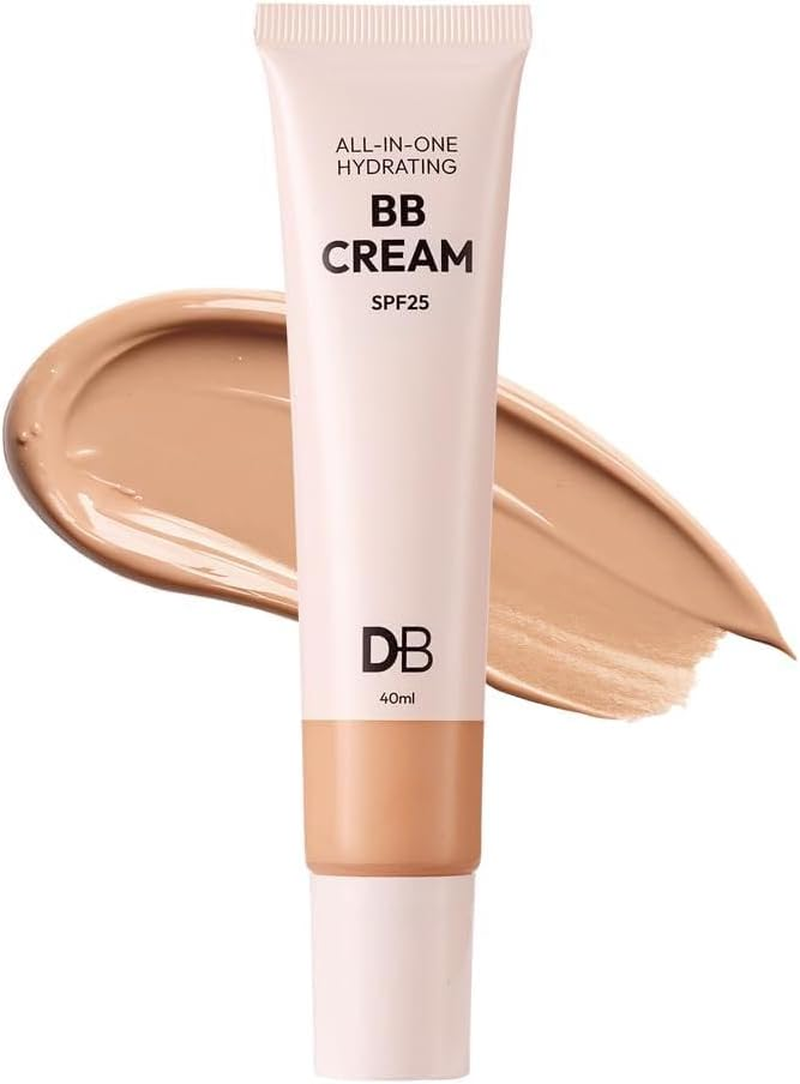 DB Cosmetics BB Cream SPF 25 - Hydrating Light Coverage Natural Glow - 40Ml (Deep)