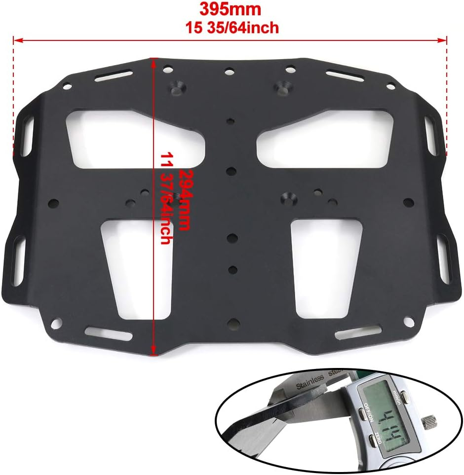 Xitomer CNC Luggage Rack Fit for DL650 / V-Strom 2017-2025 & DL1000 V-Strom 2014-2019 & DL1050 / V-Strom 2020-2025 Motocycle Rear Rack Luggage Storage Rack Carrier image number 2