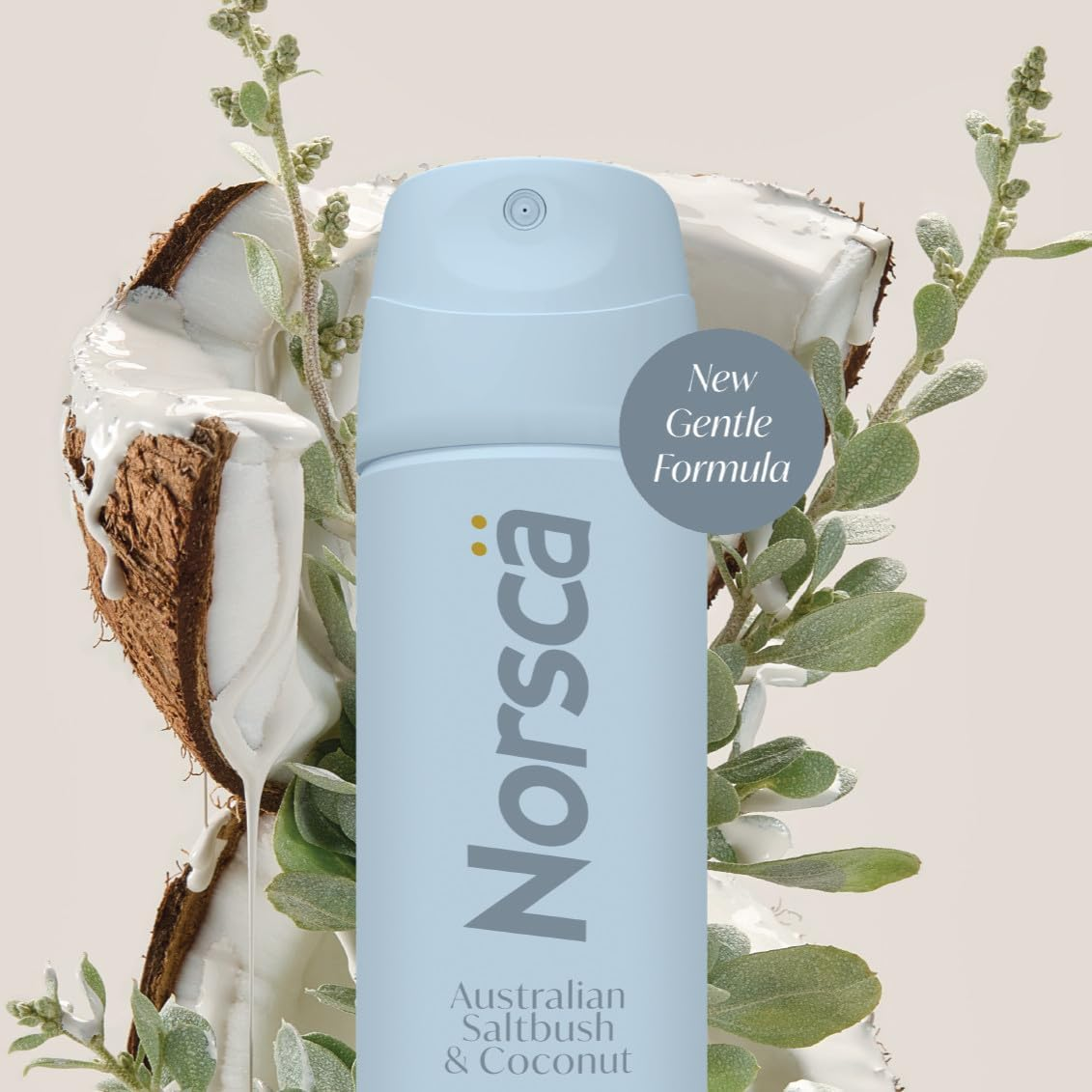 Norsca Australian Saltbush and Coconut Antiperspirant Spray 130 G image number 2