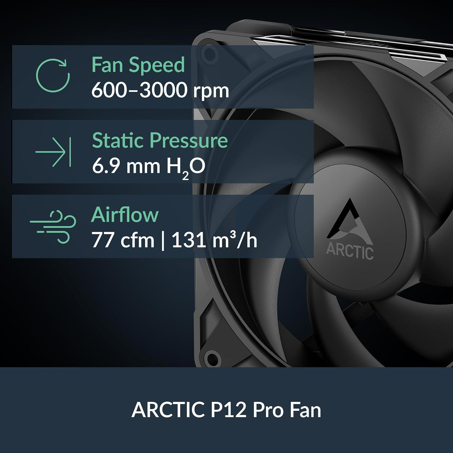 ARCTIC Liquid Freezer III Pro 240-240 Mm AIO CPU Cooler, Water Cooling, 38 Mm Radiator, PWM Pump, VRM Fan, AMD AM5/AM4, Intel LGA1851/1700 Contact Frame - Black image number 5