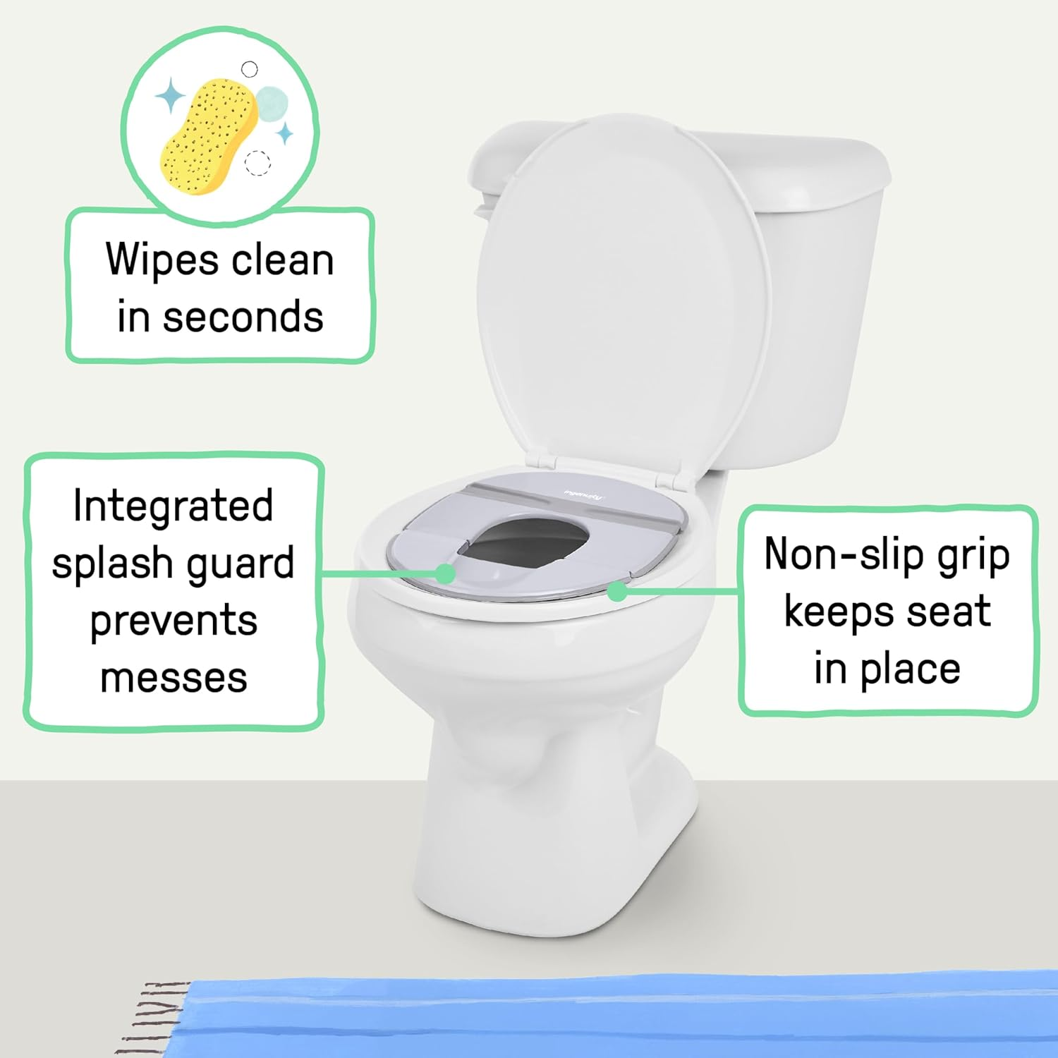 Foldaway Travel Potty Seat image number 1