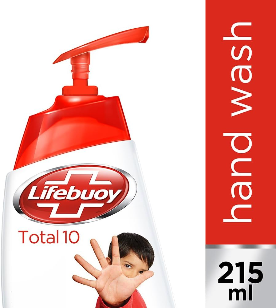 Lifebuoy Total 10 Hand Wash, 190Ml