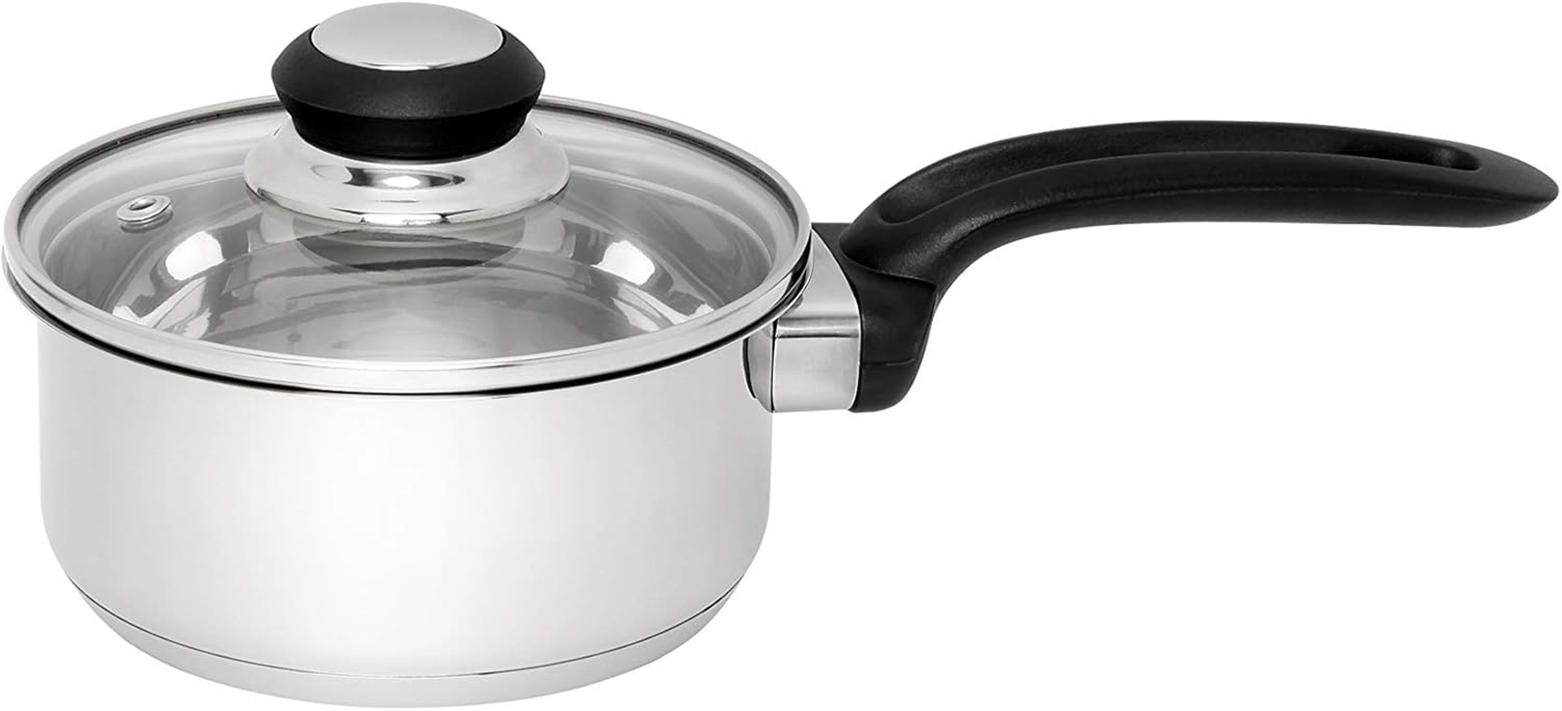 Wiltshire Classic Casserole with Glass Lid, 24 Cm Diameter, Stainless Steel image number 1