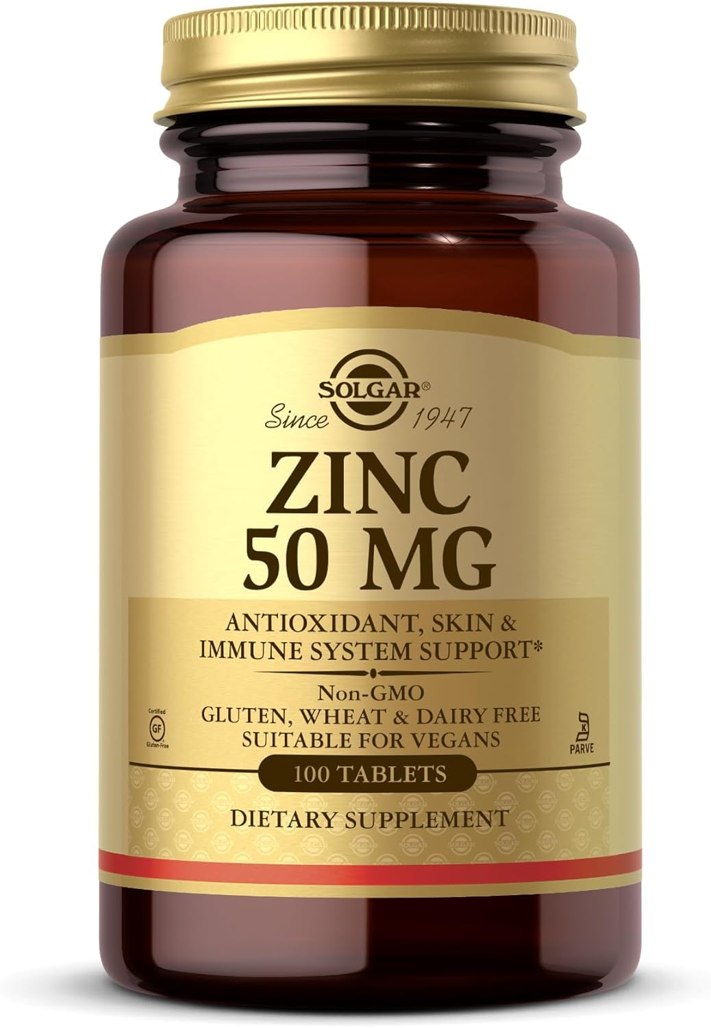 Solgar - Zinc 50 Mg Tablets 100 Count image number 5