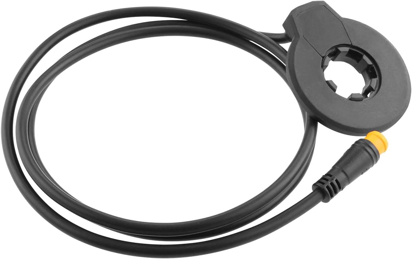 SING F LTD Electric Bicycle Pedal Assist Sensor Replacement Part 3 Pin Waterproof Plug Pedal PAS Sensor F-12L 12 Magnets Dual Hall Sensor Suitable for Left Side Electric Bicycle image number 4